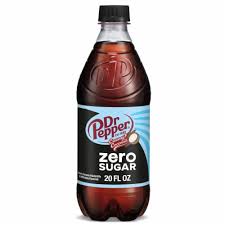 Dr. Pepper Creamy Coconut Zero Sugar (20 oz)