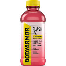 Bodyarmor Flash IV Zero Sugar Caffeine Watermelon Punch (20 oz)